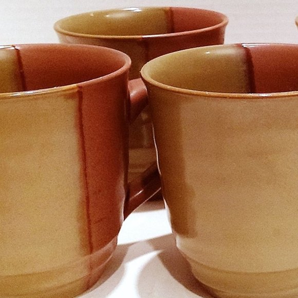 Sango Gold Dust Sienna Mugs Set of 4 - Picture 4 of 8